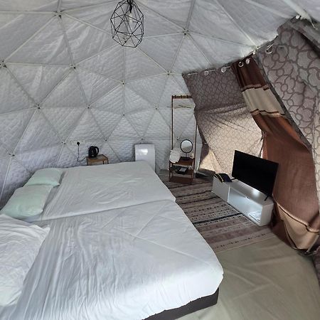 Gunung Medan Glamping & Cafe Hotell Kangar Exteriör bild