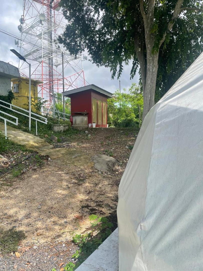 Gunung Medan Glamping & Cafe Hotell Kangar Exteriör bild