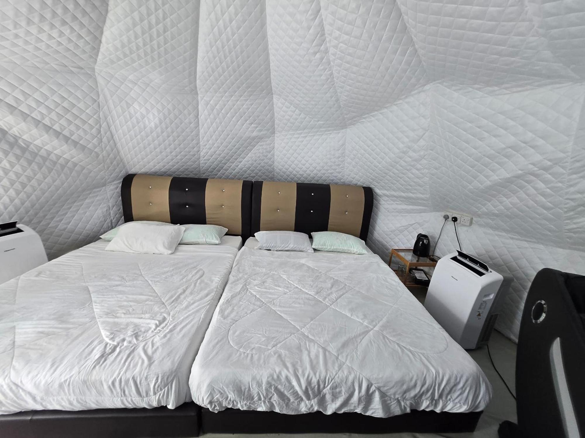 Gunung Medan Glamping & Cafe Hotell Kangar Exteriör bild